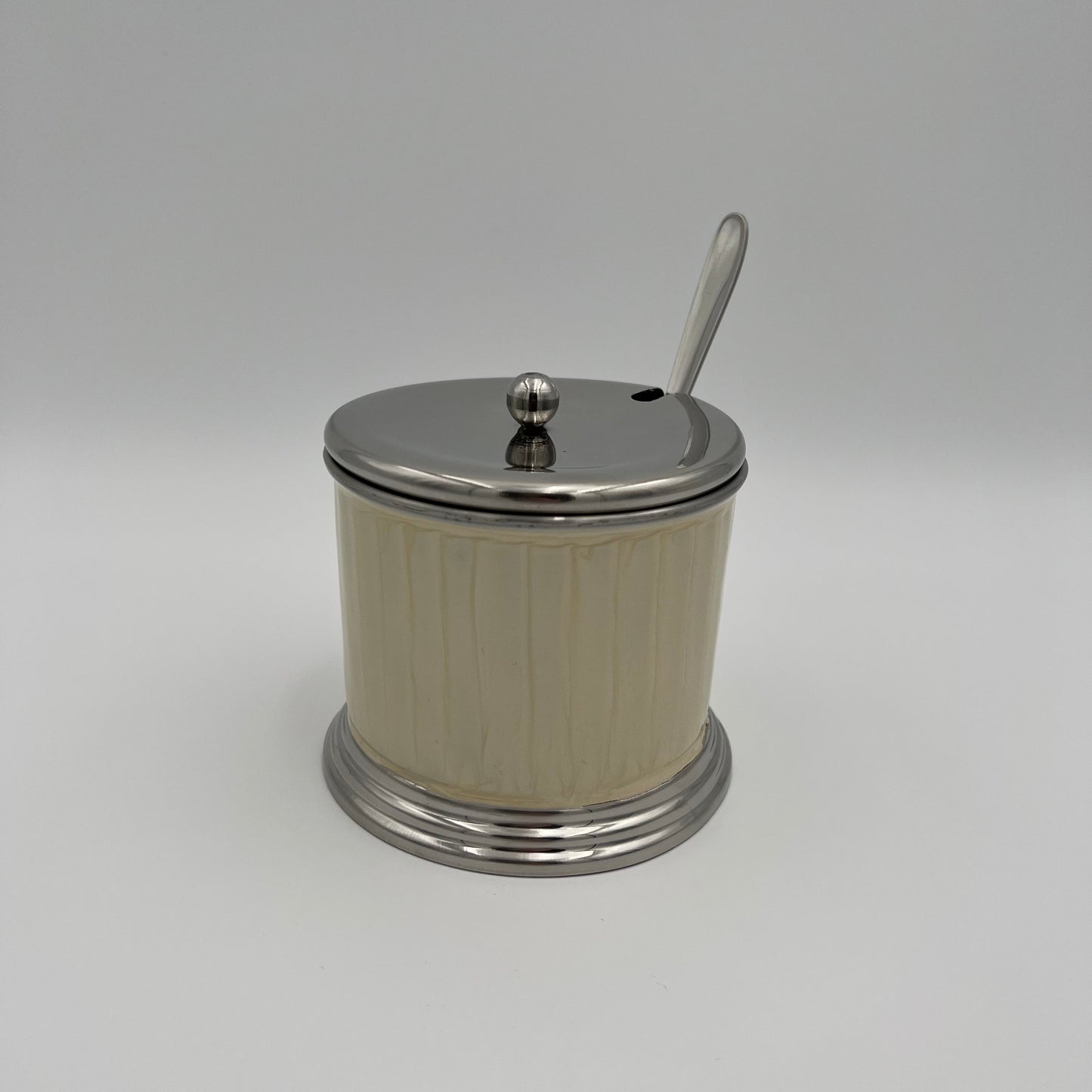 Metal Enamel Honey Dish